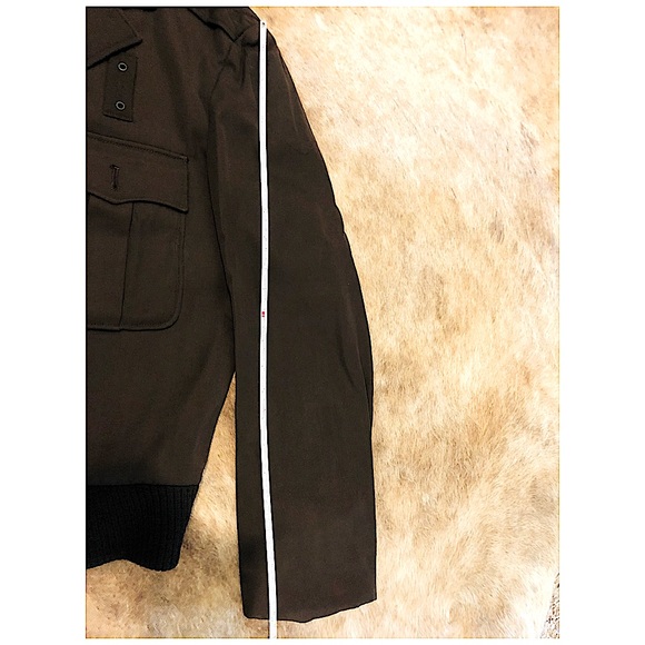 Military Style Bomber Jacket - Picture 12 of 13